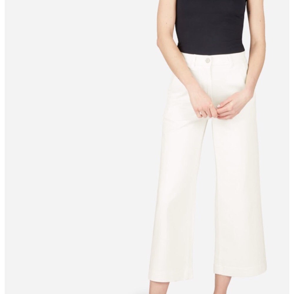 Everlane Wide Crop Pant